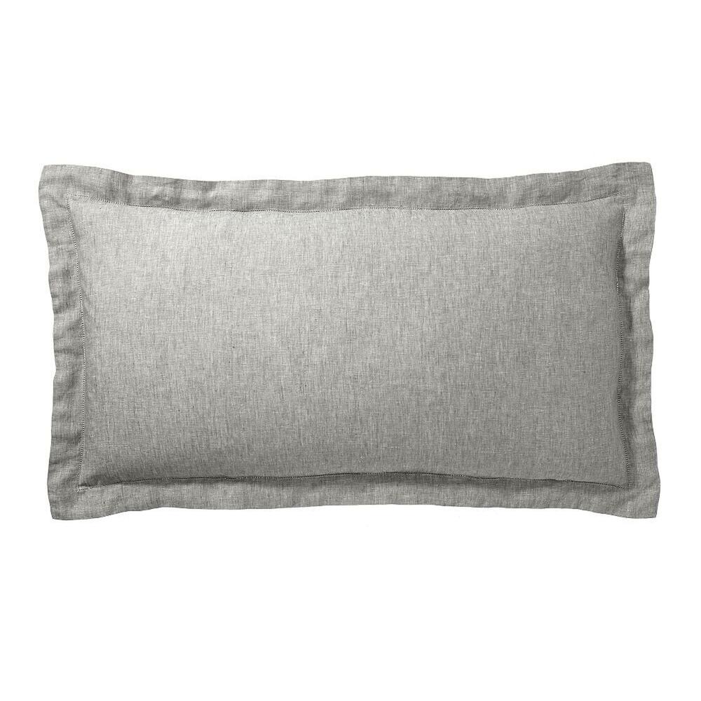 POTTERY BARN Belgian Flax Linen Sham KING Size Flagstone NEW - One King Sham